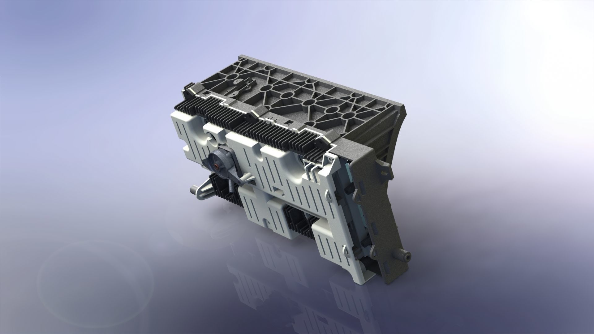 Digifiz Dashboard project 3D print model_4