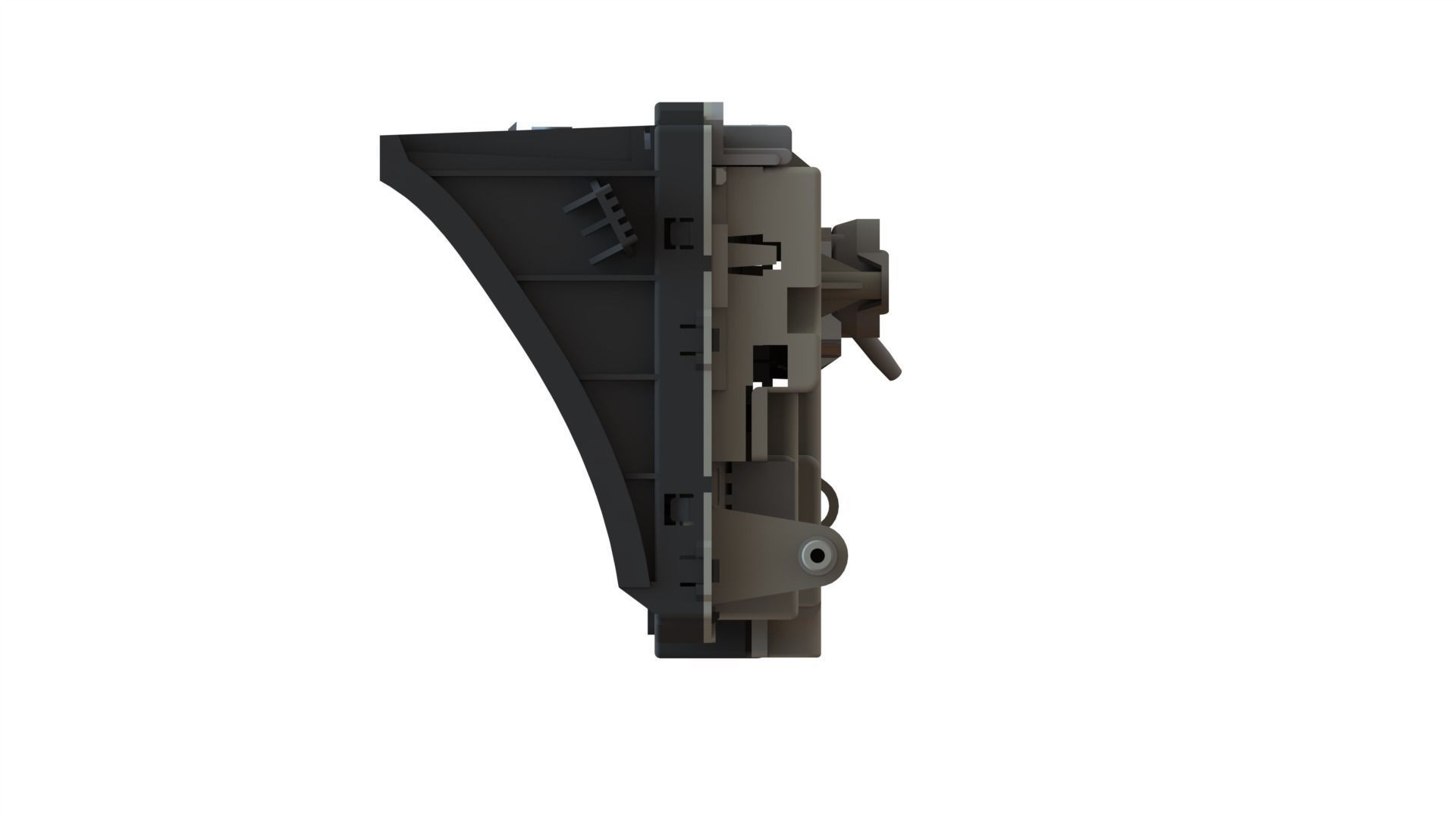 Digifiz Dashboard project 3D print model_12