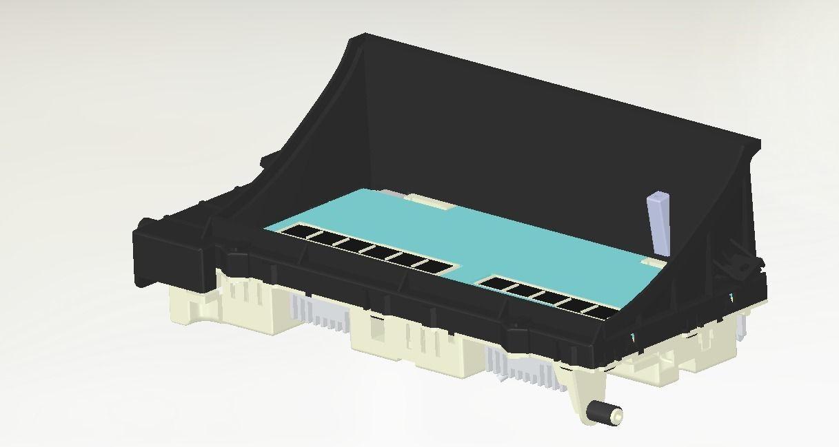 Digifiz Dashboard project 3D print model_24