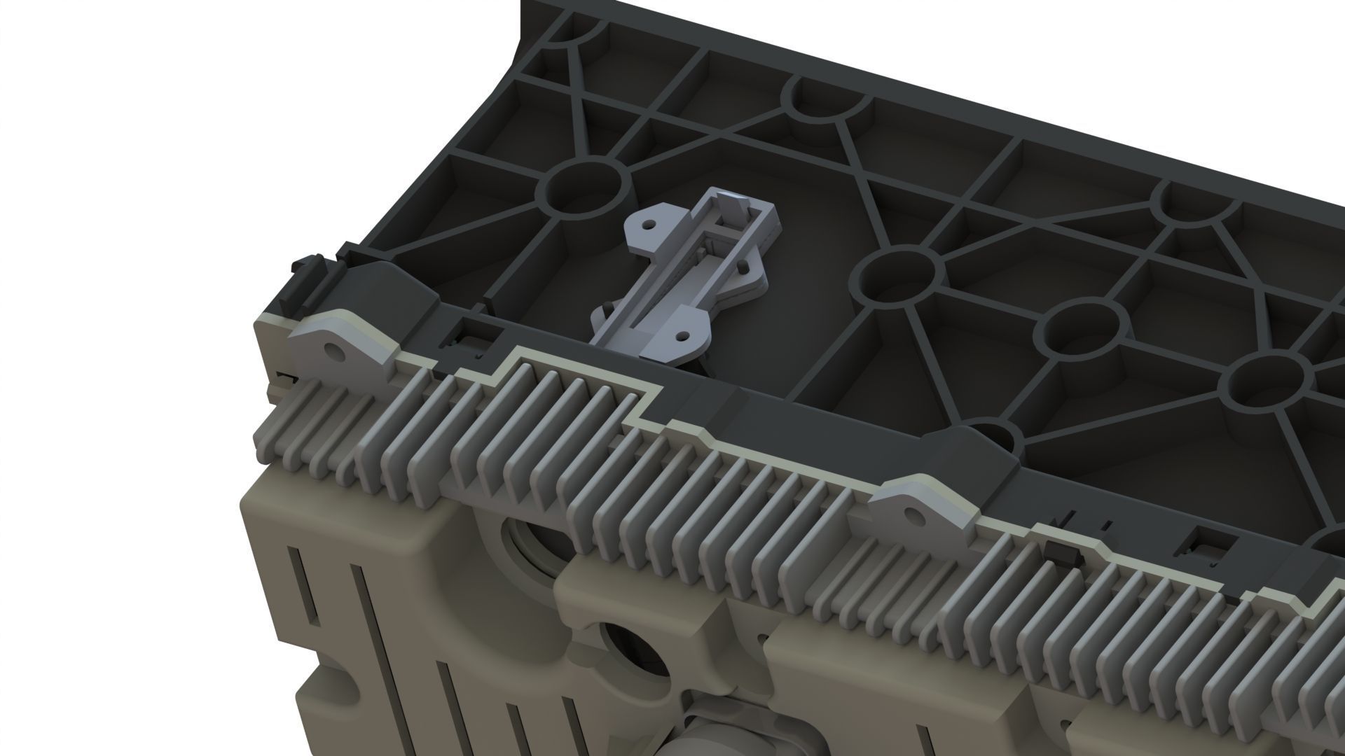 Digifiz Dashboard project 3D print model_8