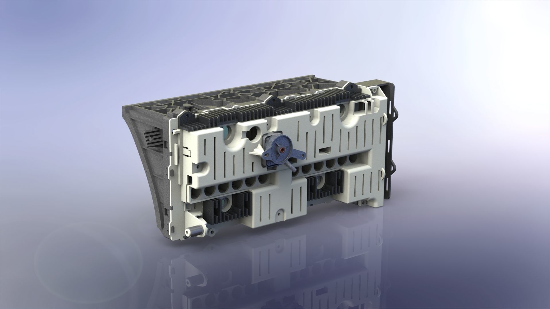 Digifiz Dashboard project 3D print model_2