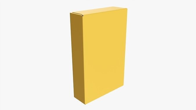 Breakfast cereal box 02 3D model