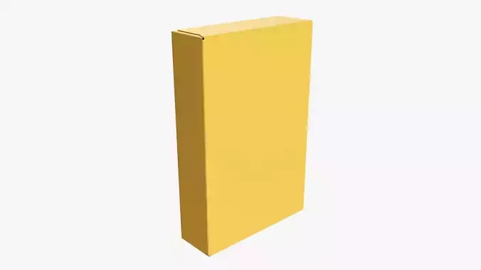 Breakfast cereal box 02 3D model