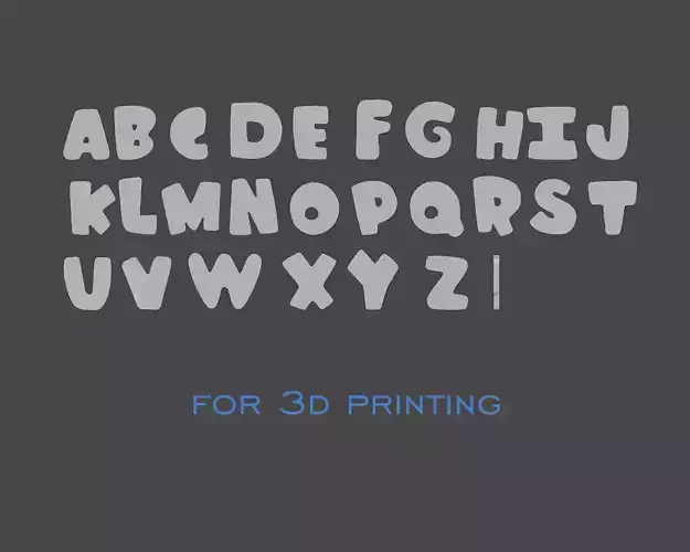 ABC for 3d printing