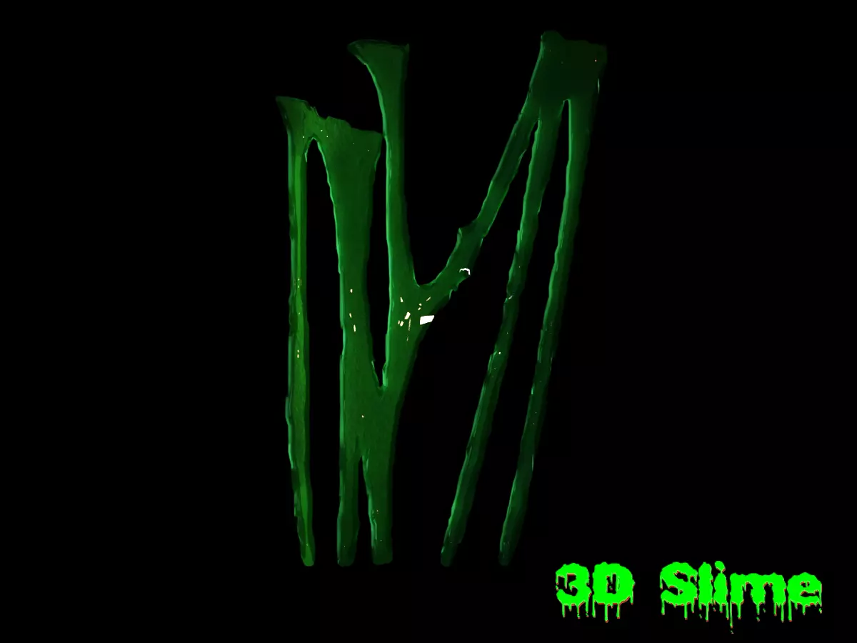 3D Slime Set 36 3D model