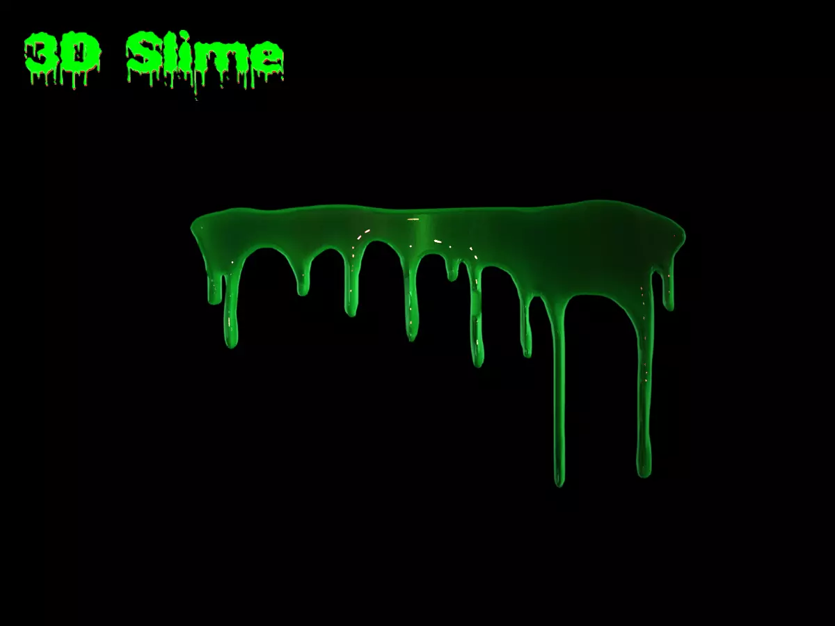 3D Slime Set 37 3D model