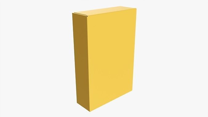 Breakfast cereal box 03 3D model