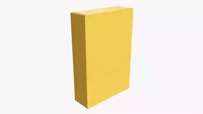 Breakfast cereal box 03 3D model
