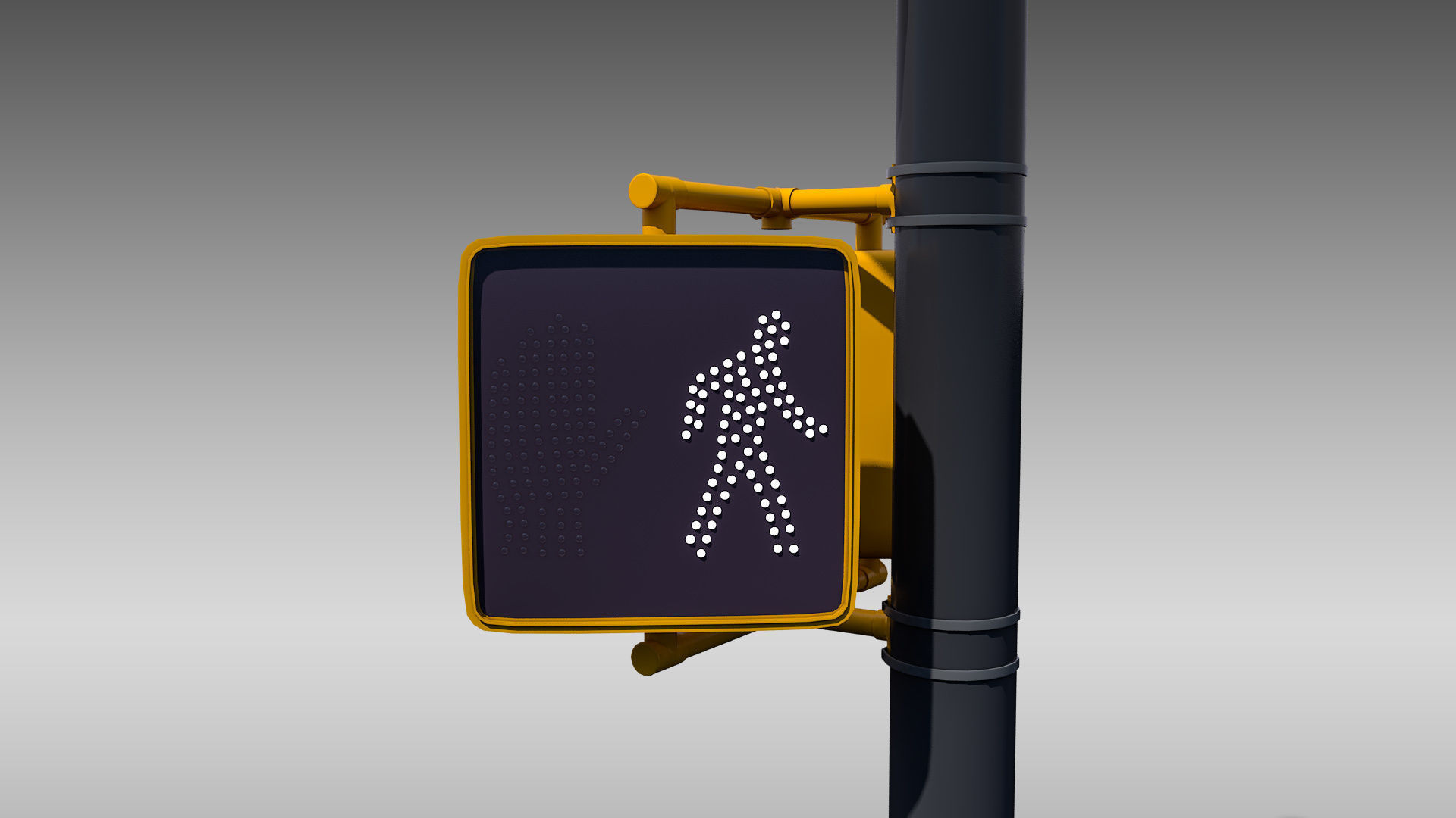 Intersection Traffic Light and Camera 3D model CGTrader