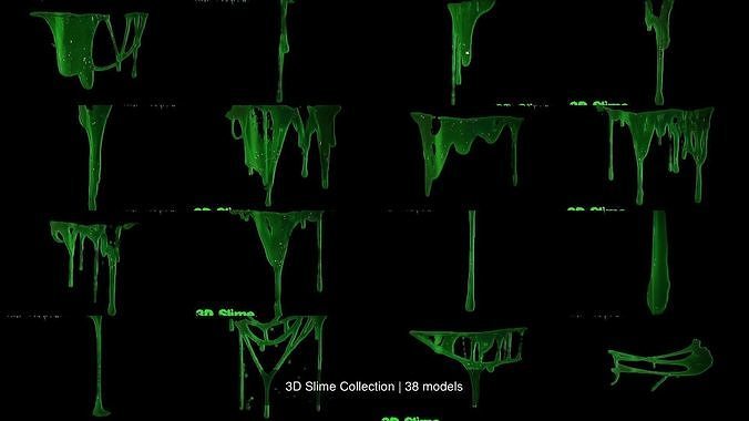 3D Slime Collection 
