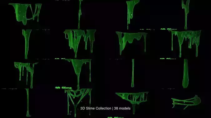 3D Slime Collection 