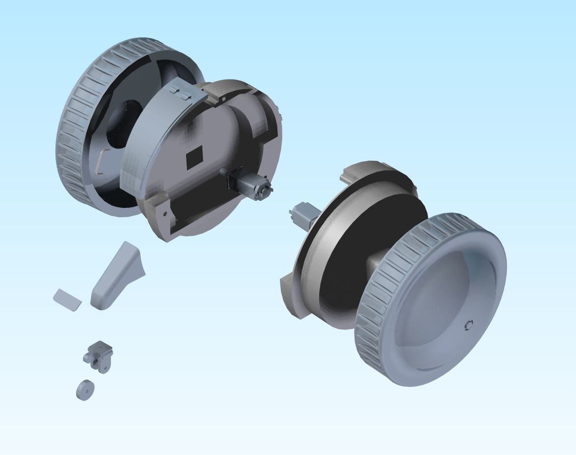 Kugelpanzer 1 16 scale RC tank 3D print model_6