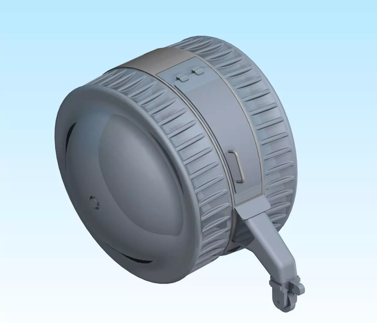 Kugelpanzer 1 16 scale RC tank 3D print model_0