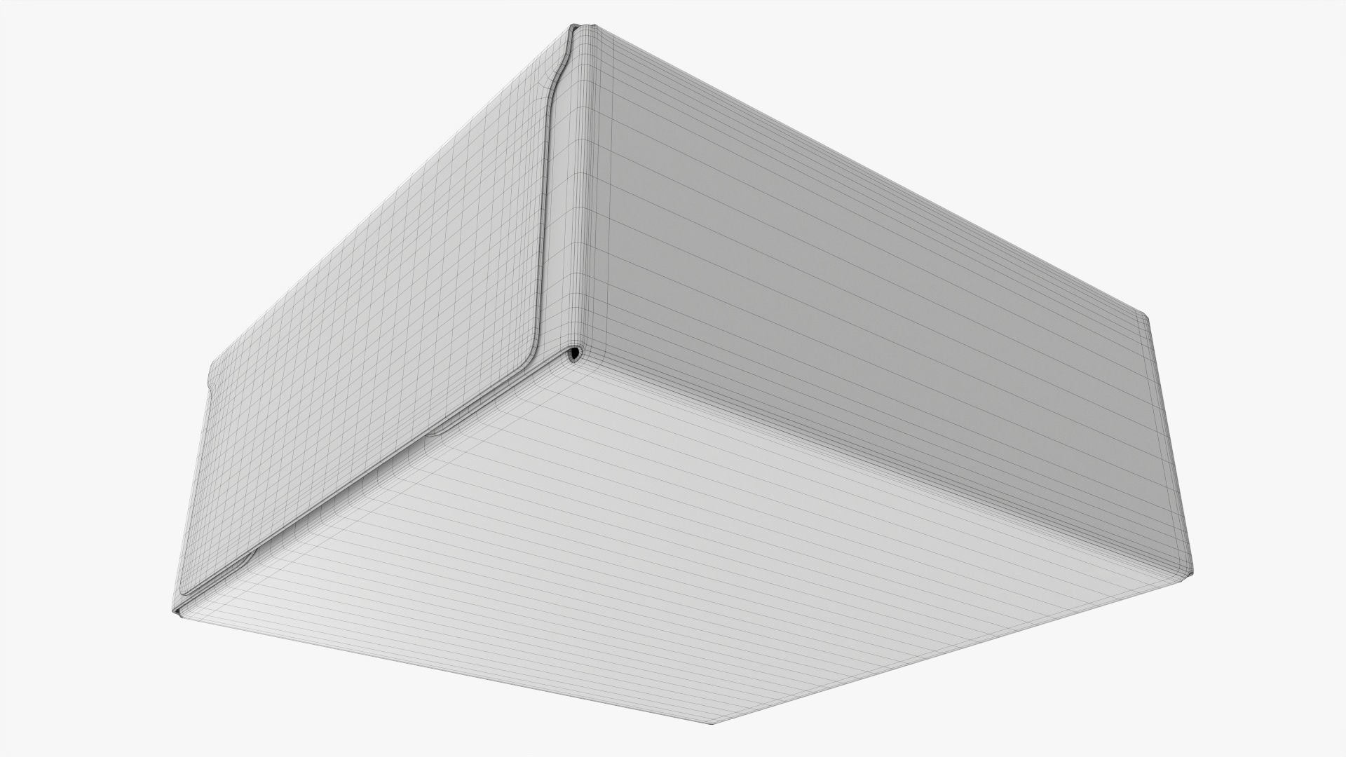 Cardboard box 04 3D model_8
