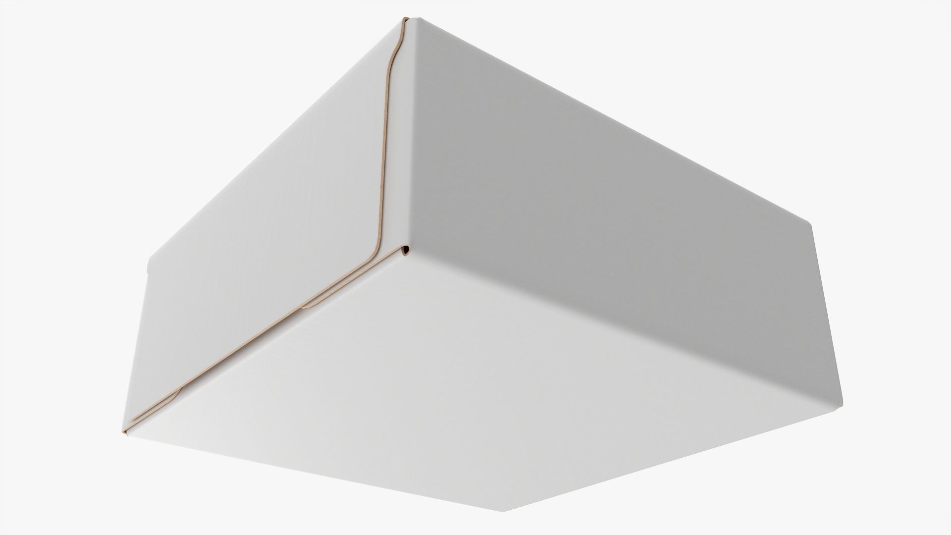 Cardboard box 04 3D model_2