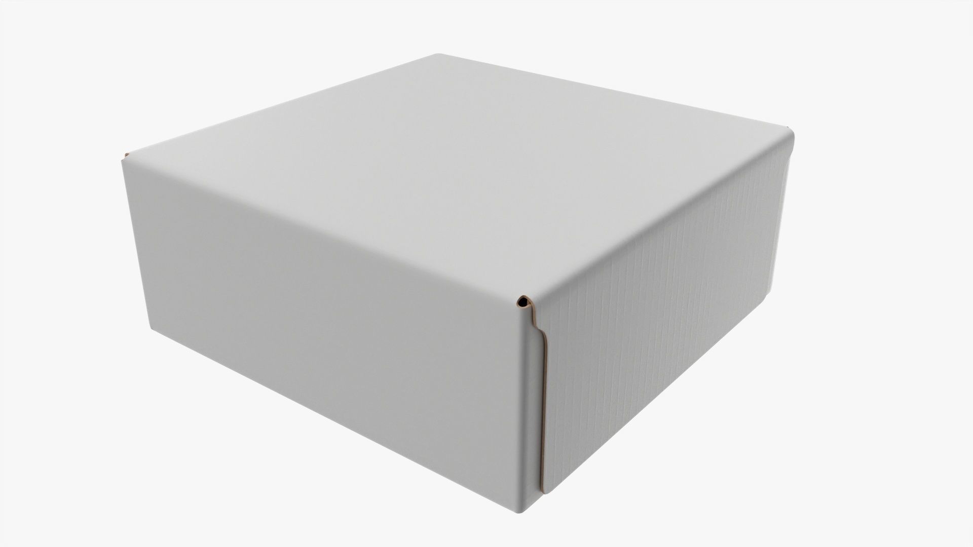 Cardboard box 04 3D model_1