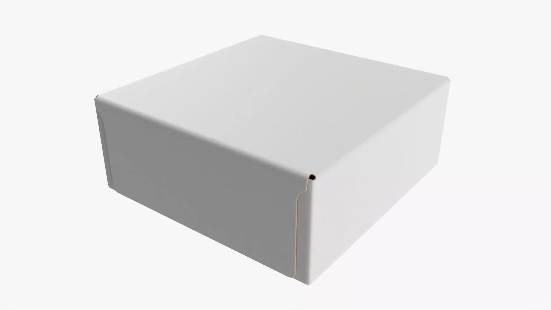 Cardboard box 04 3D model_0