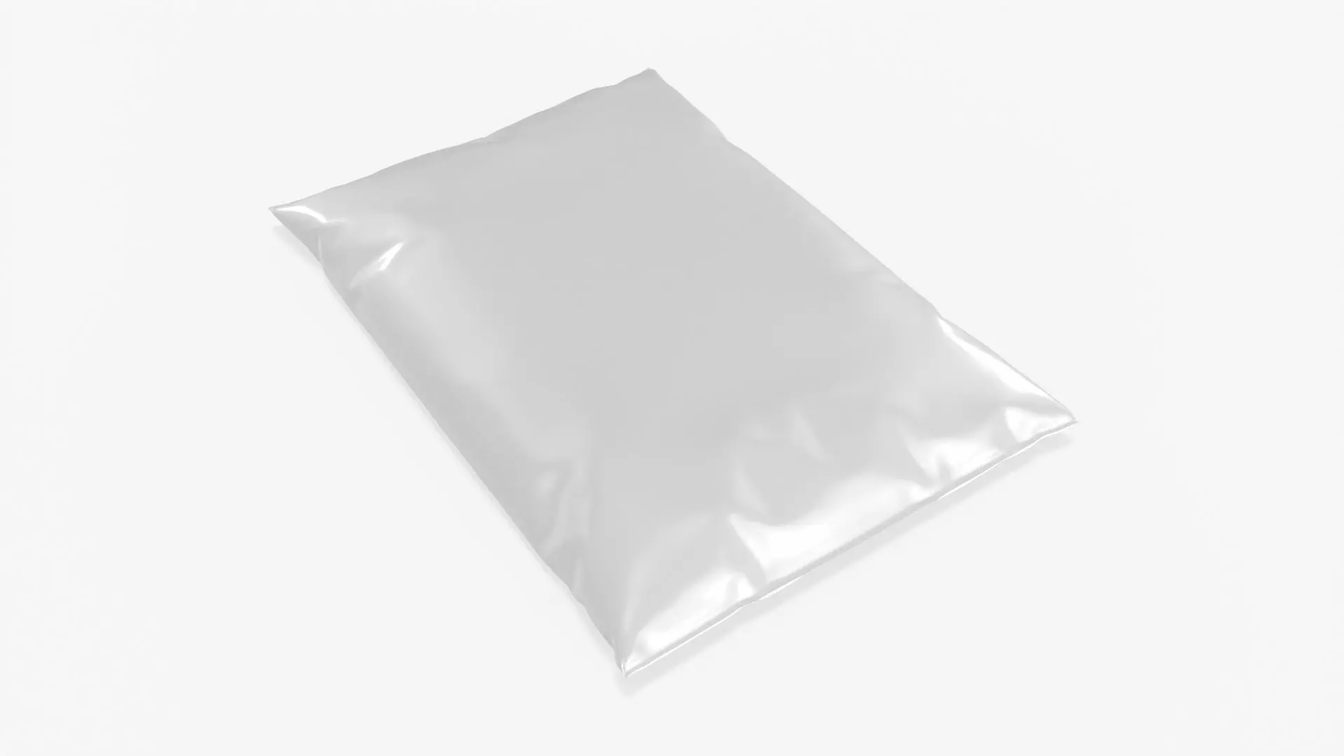 Mayonnaise pack mockup 01 3D model