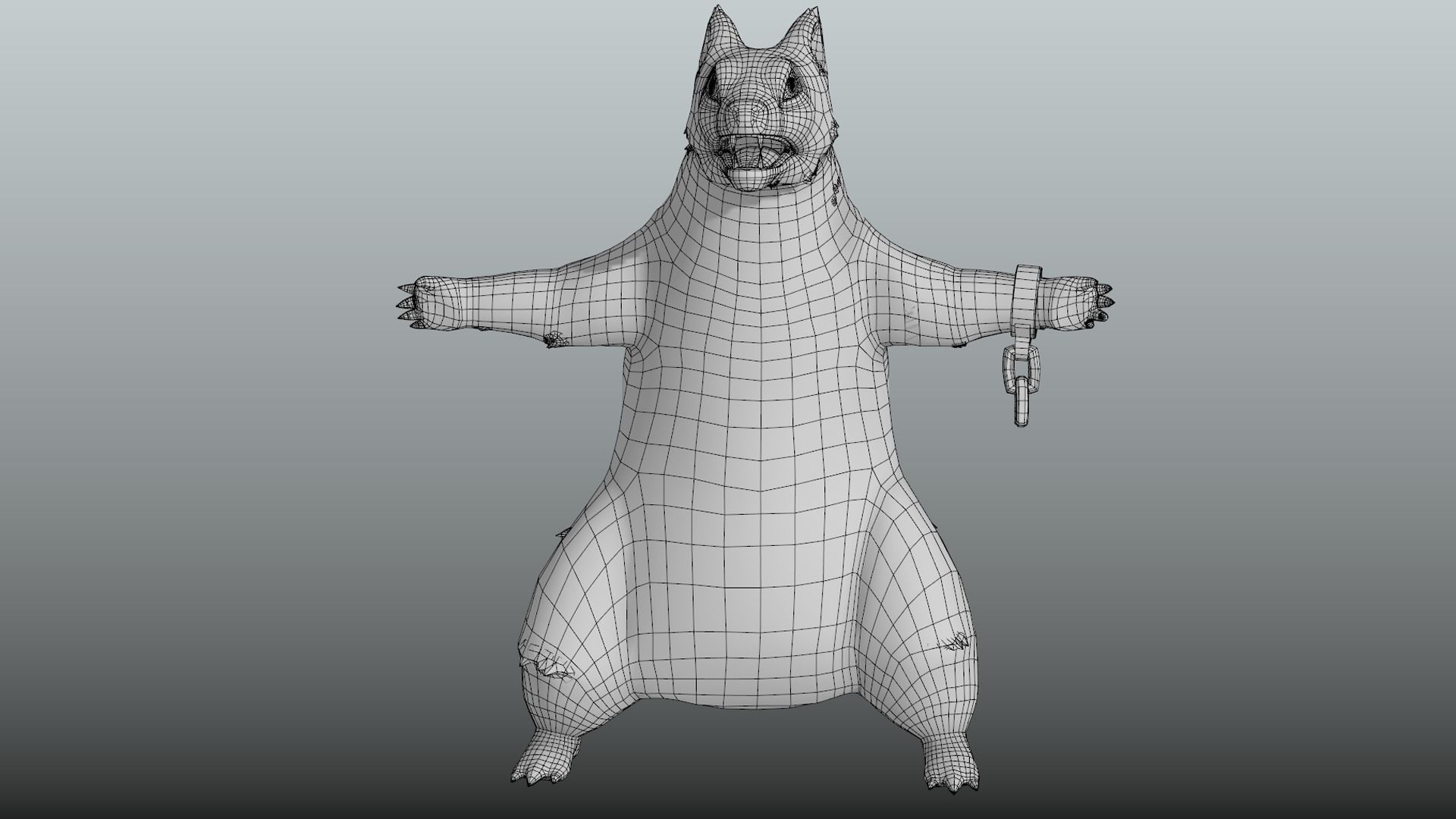 Typhlosion Anim Rig - Pokemon 3D model_4