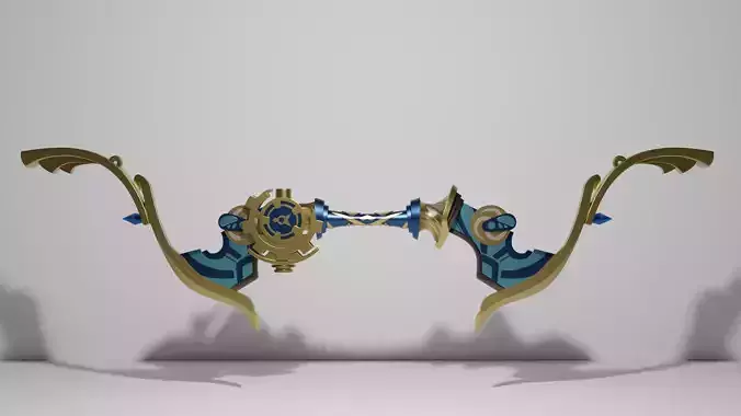 genshin impact Compound Bow 3D print model