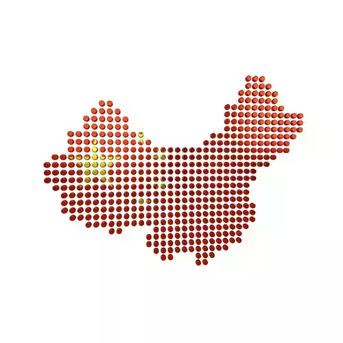 China Map Round Style v2 002