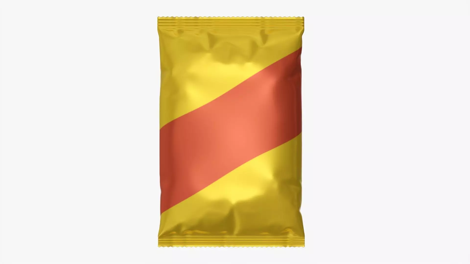 Large snack package mockup 01 3D model_0