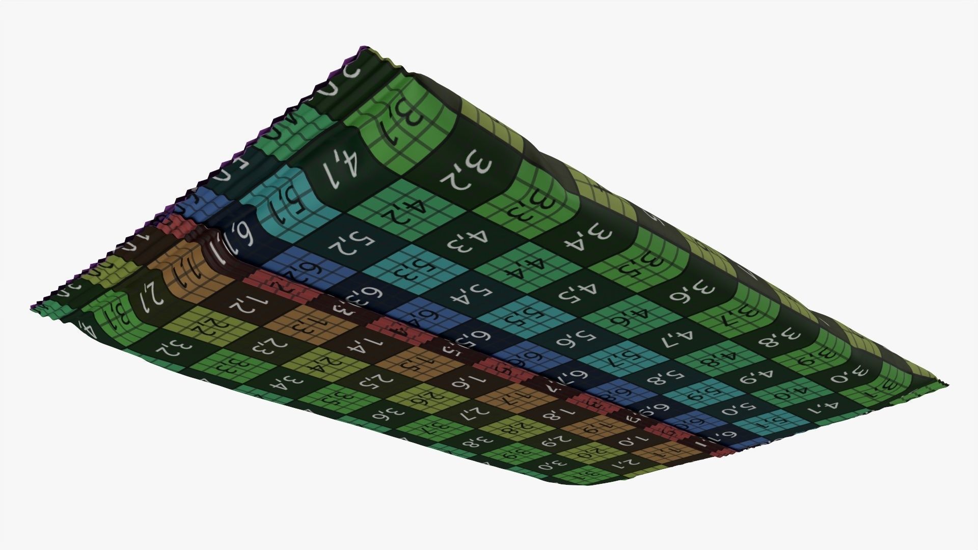 Large snack package mockup 01 3D model_9