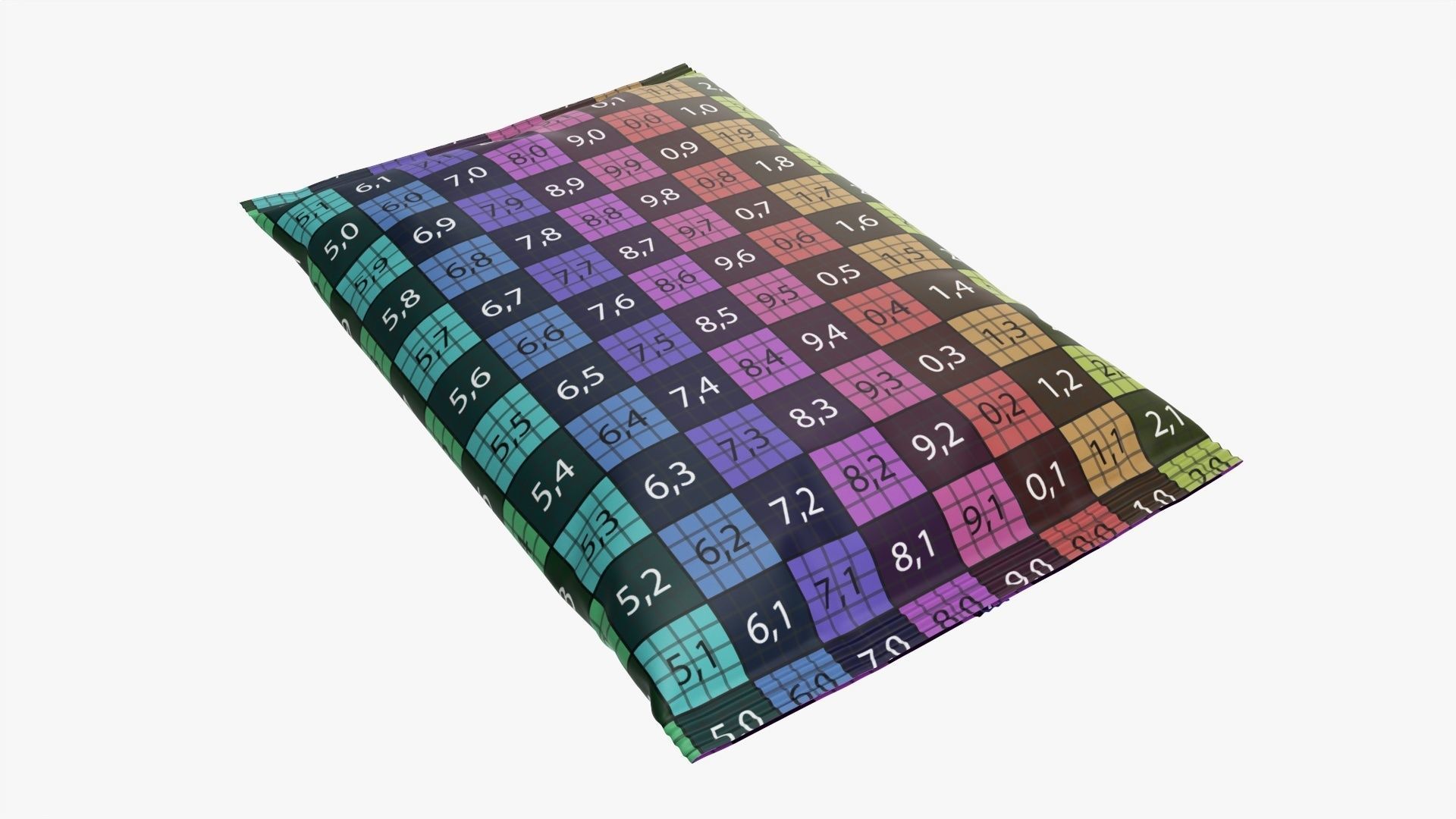 Large snack package mockup 02 3D model_9