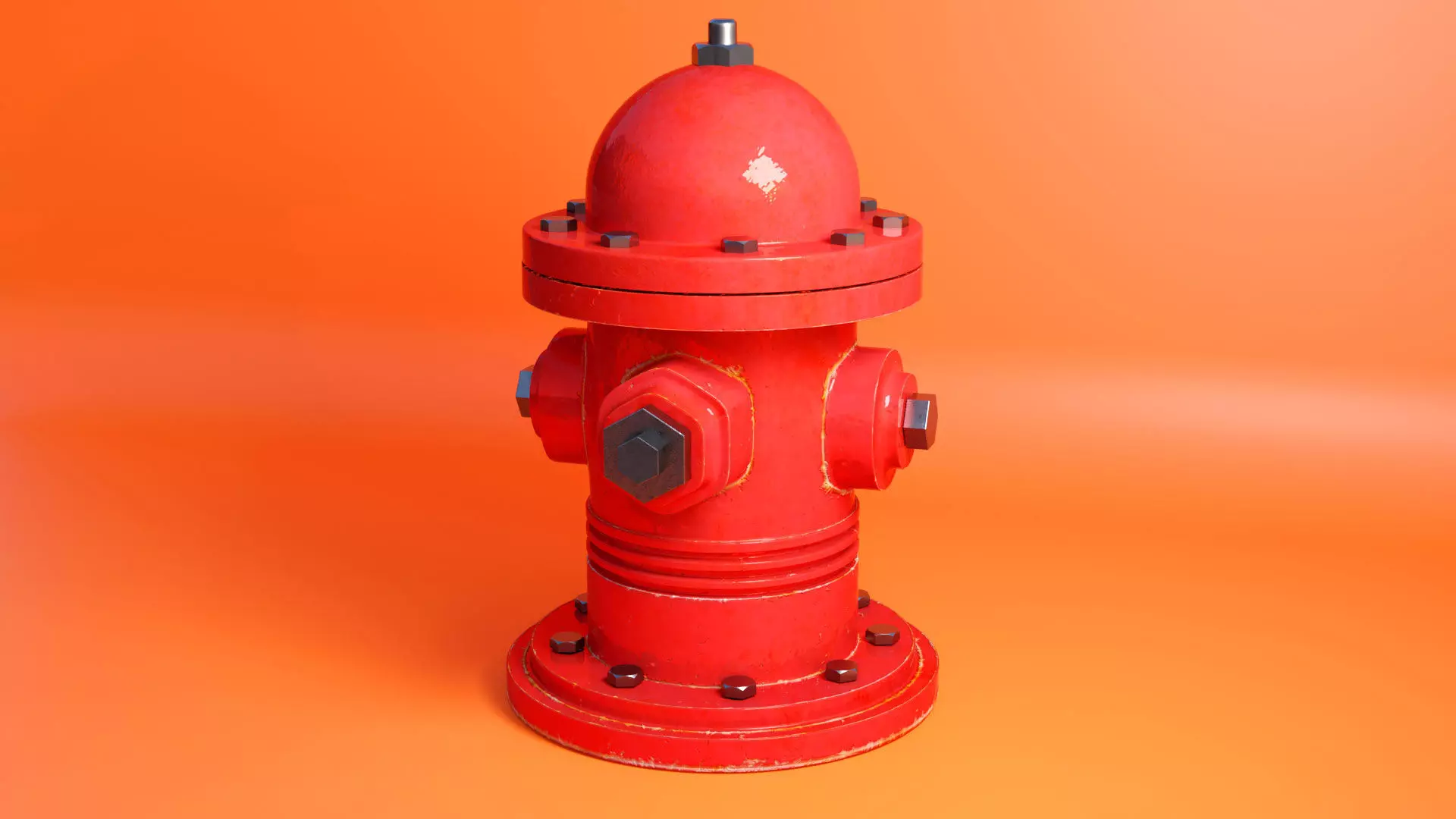 fire hydrant-hidrante Free 3D model_0