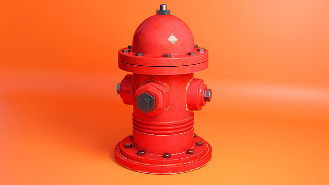 fire hydrant-hidrante Free 3D model