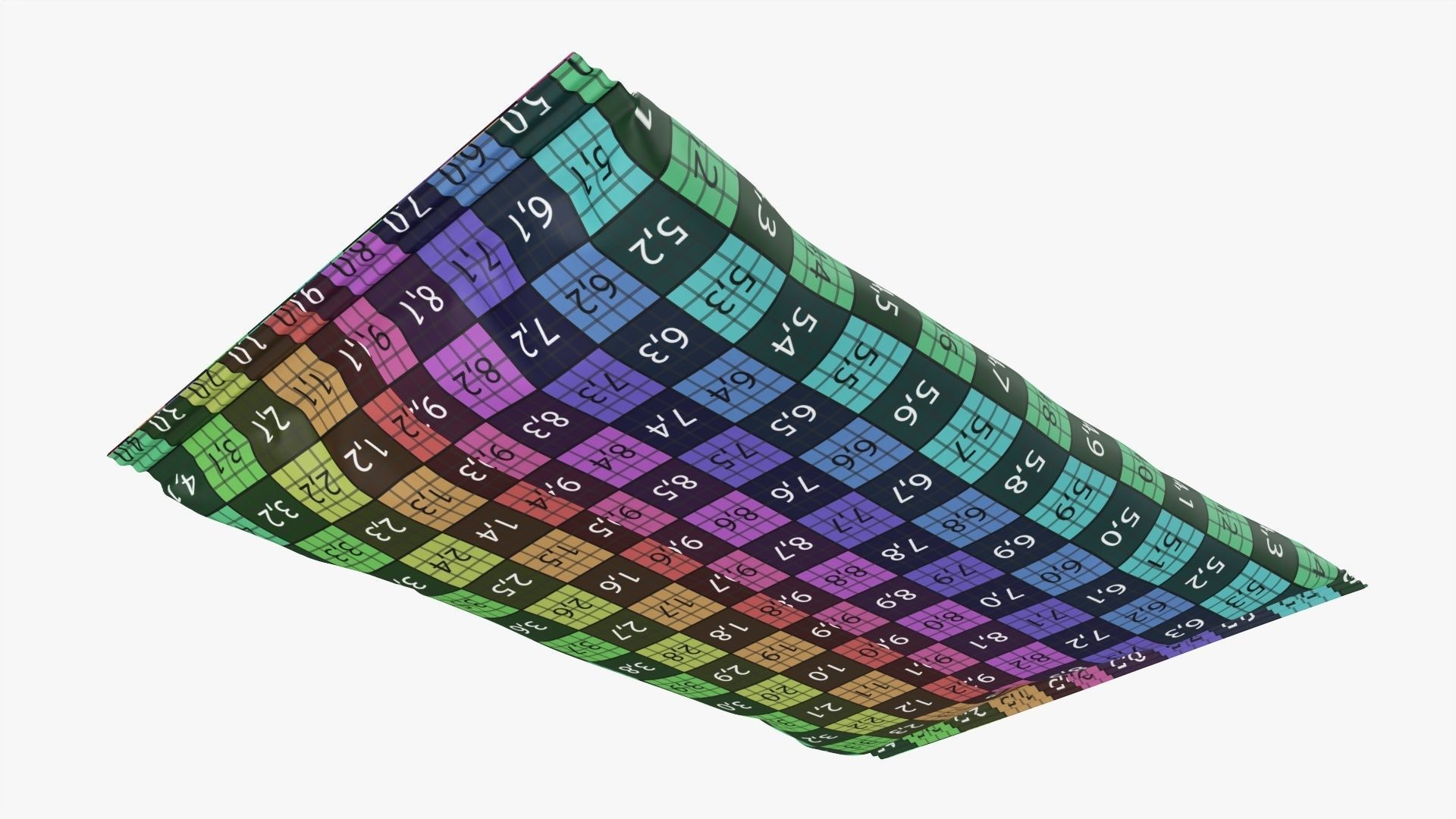 Small snack package mockup 01 3D model_10