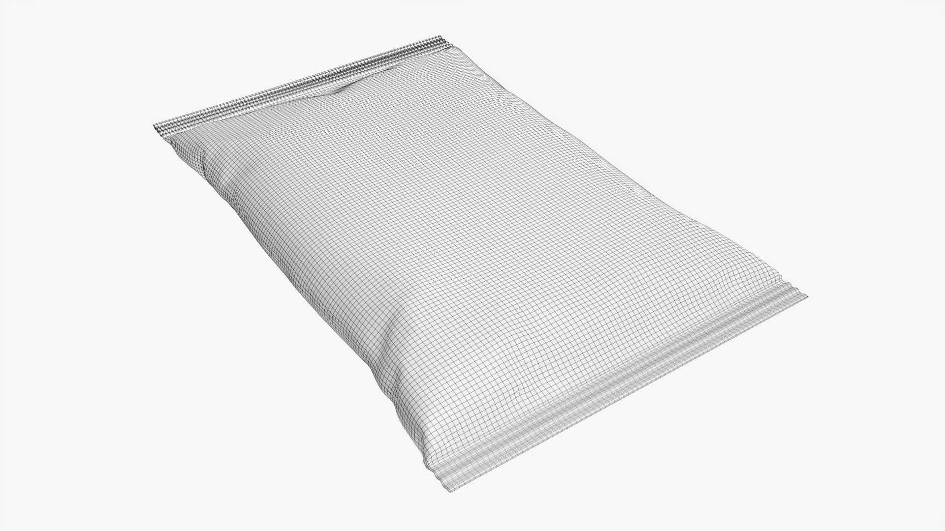 Small snack package mockup 01 3D model_6
