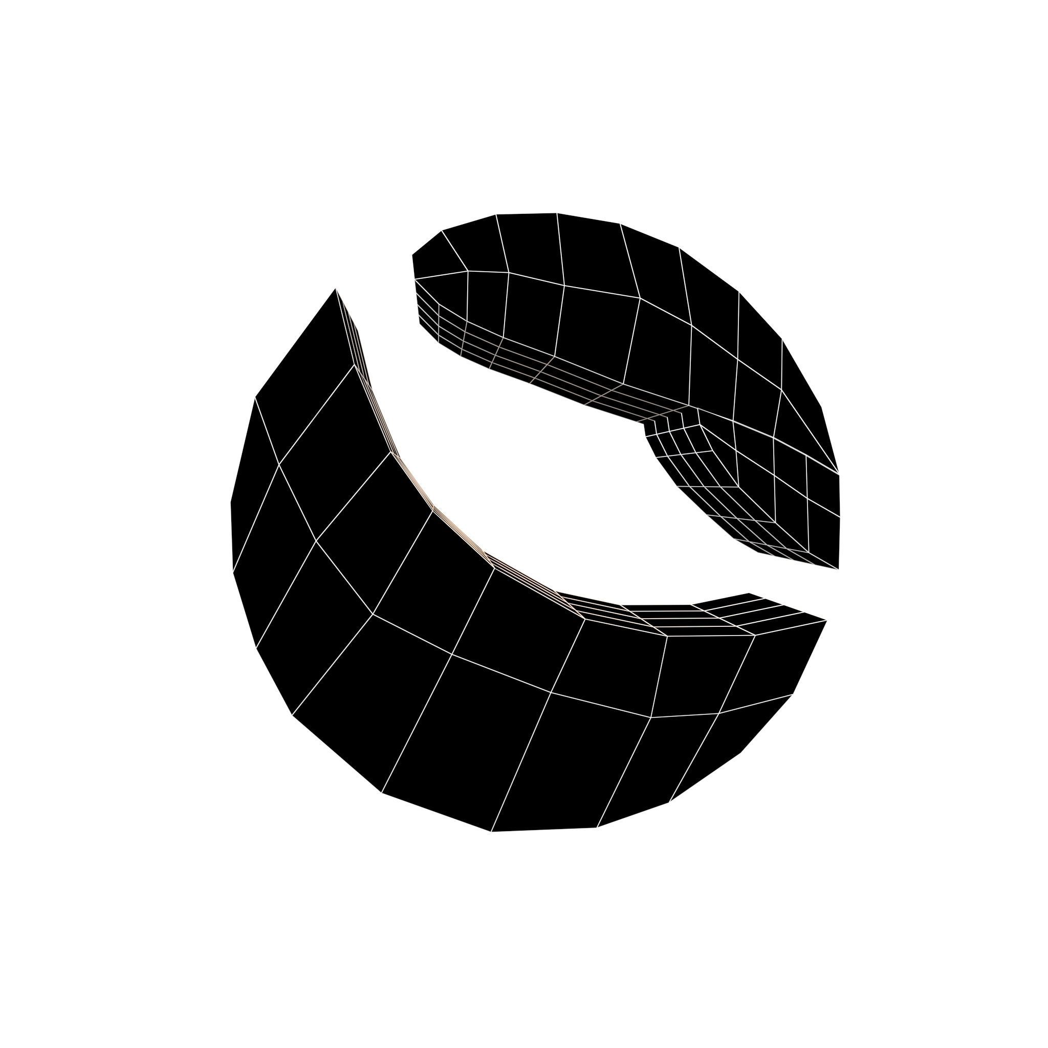 Terra Coin v1 003 Low-poly 3D model_4