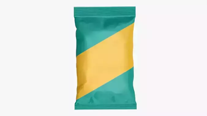 Small snack package mockup 03