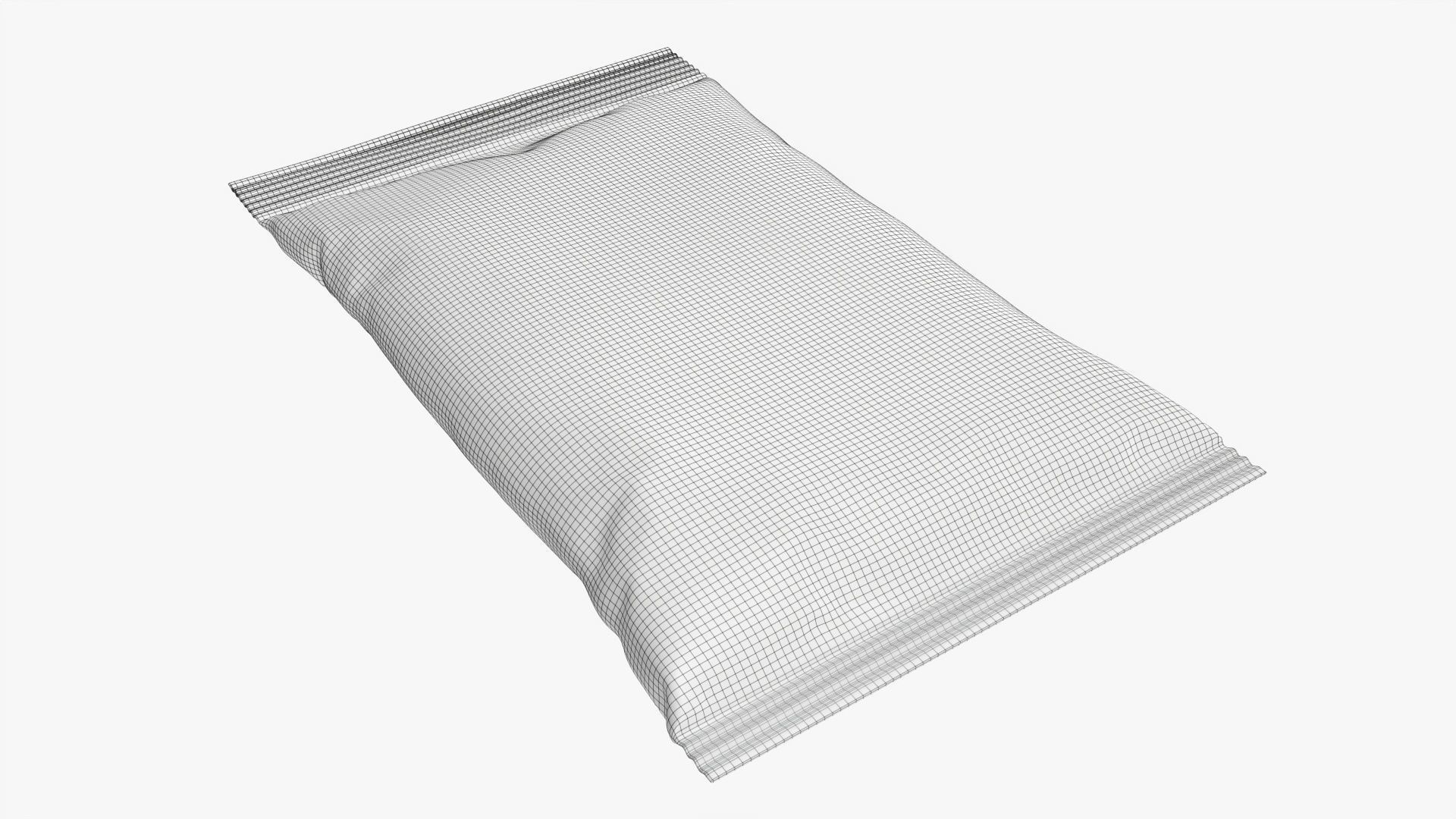 Small snack package mockup 03 3D model_6