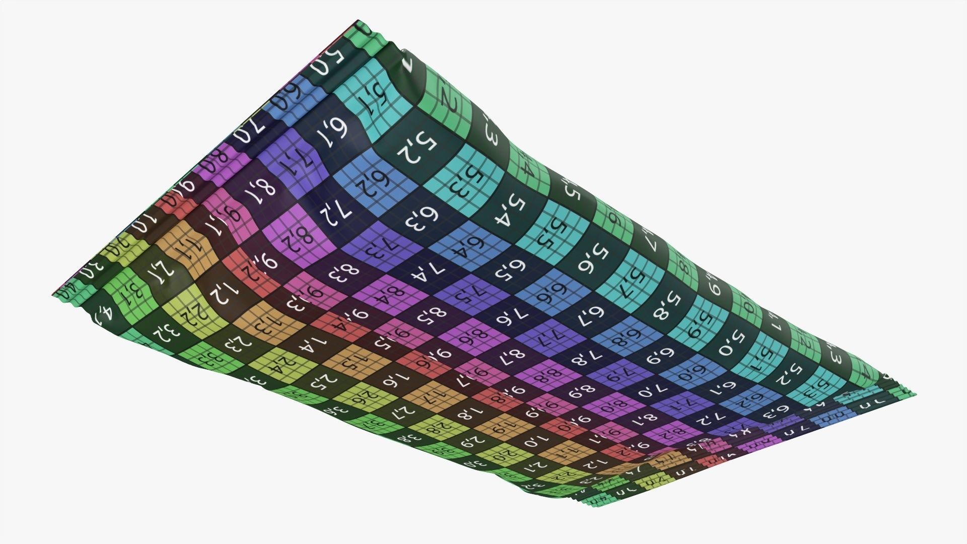 Small snack package mockup 03 3D model_10