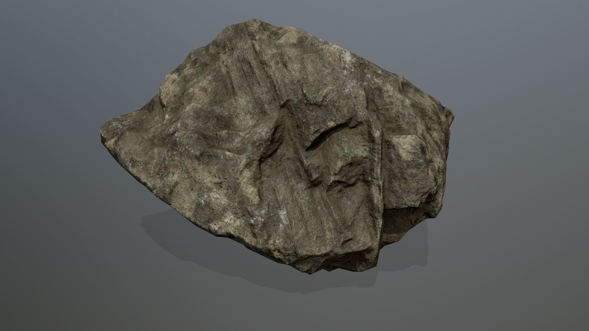 rocks rock Low-poly 3D model_11
