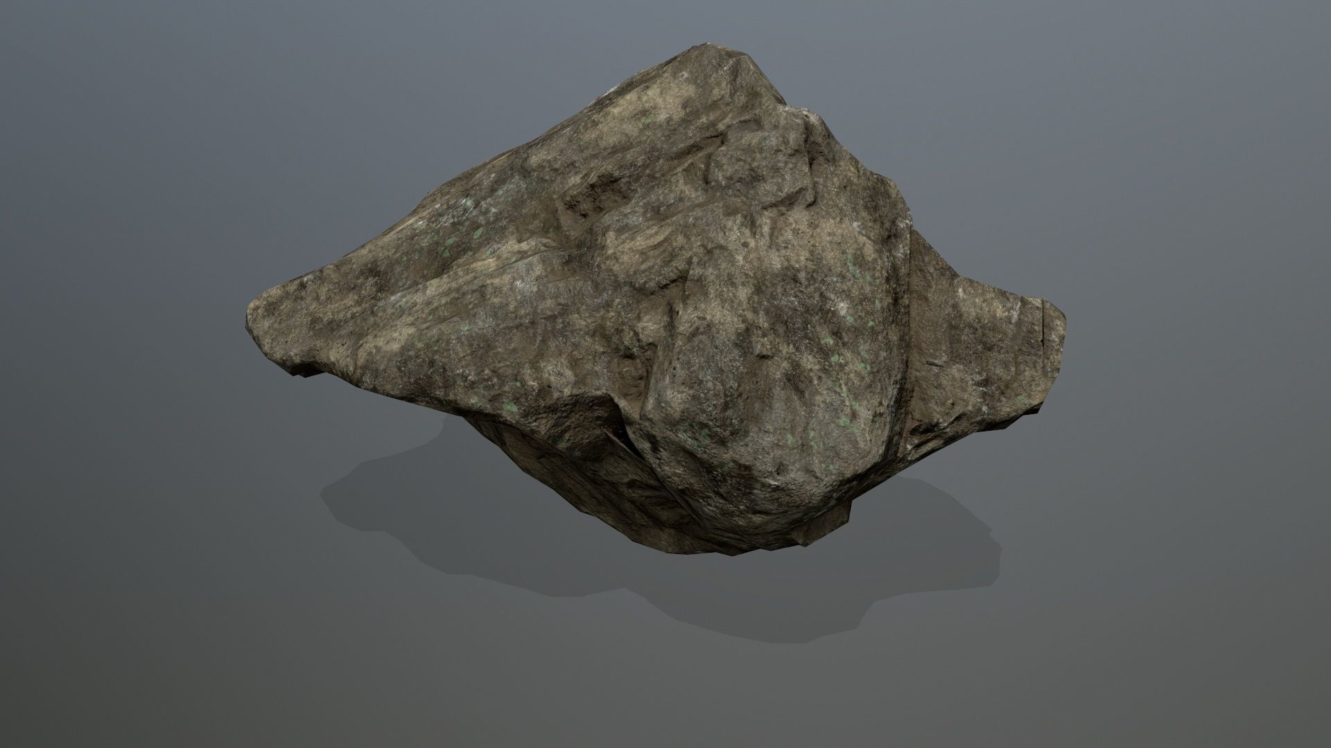 rocks rock Low-poly 3D model_12