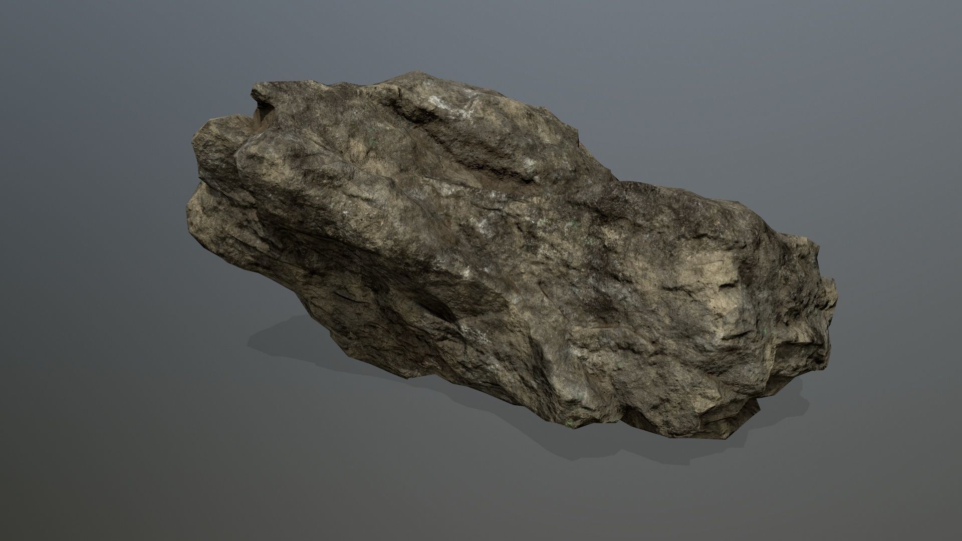 rocks rock Low-poly 3D model_20