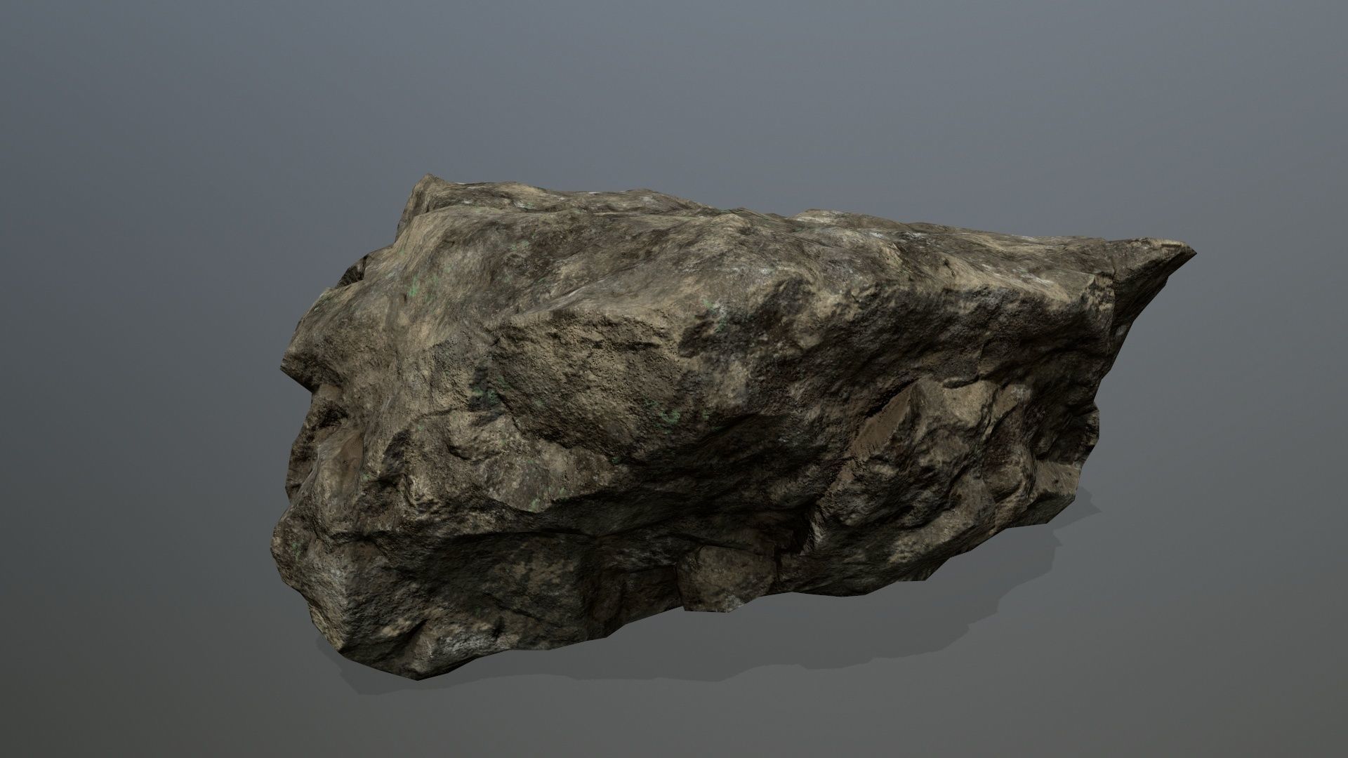 rocks rock Low-poly 3D model_14