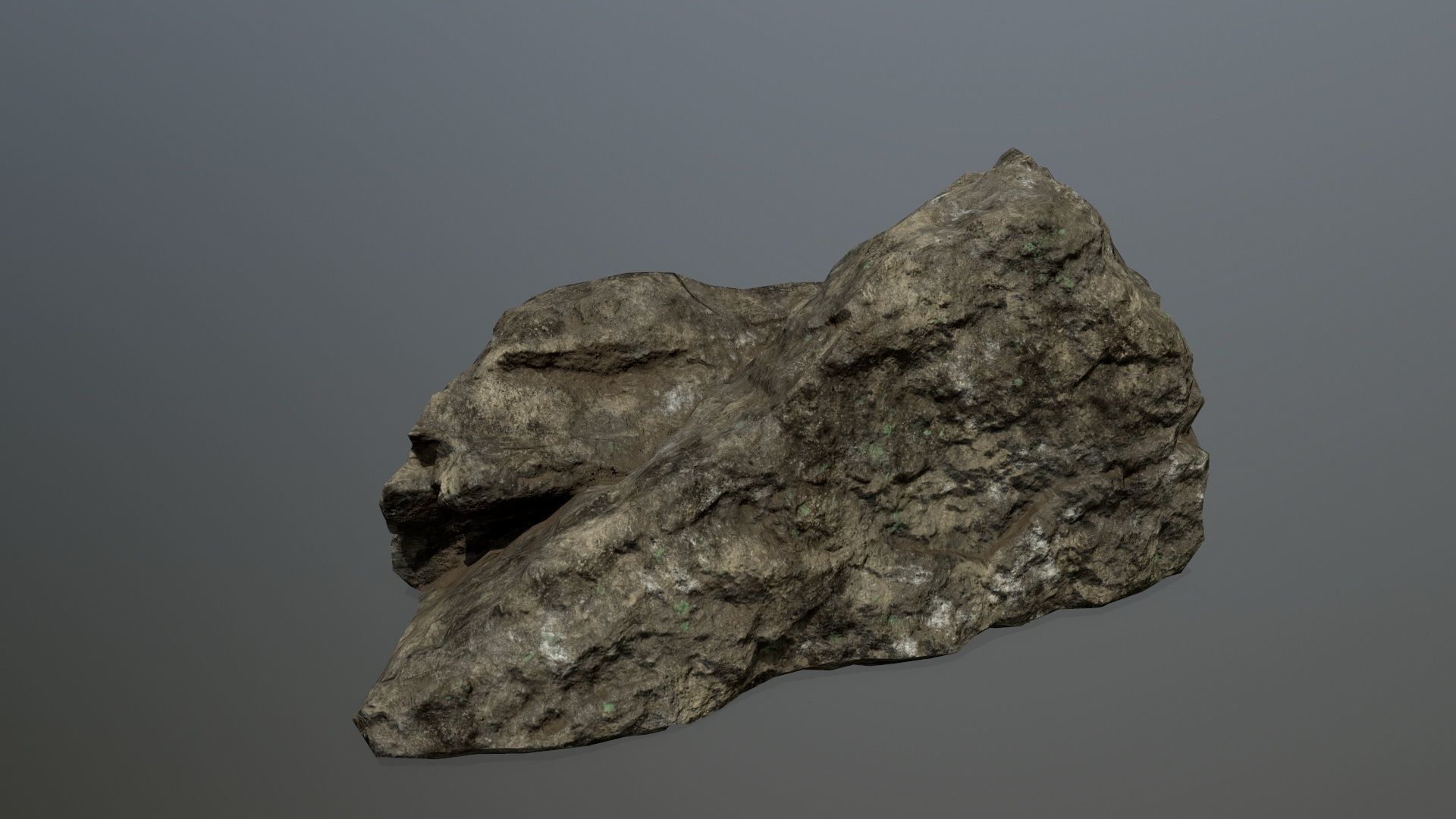 rocks rock Low-poly 3D model_19