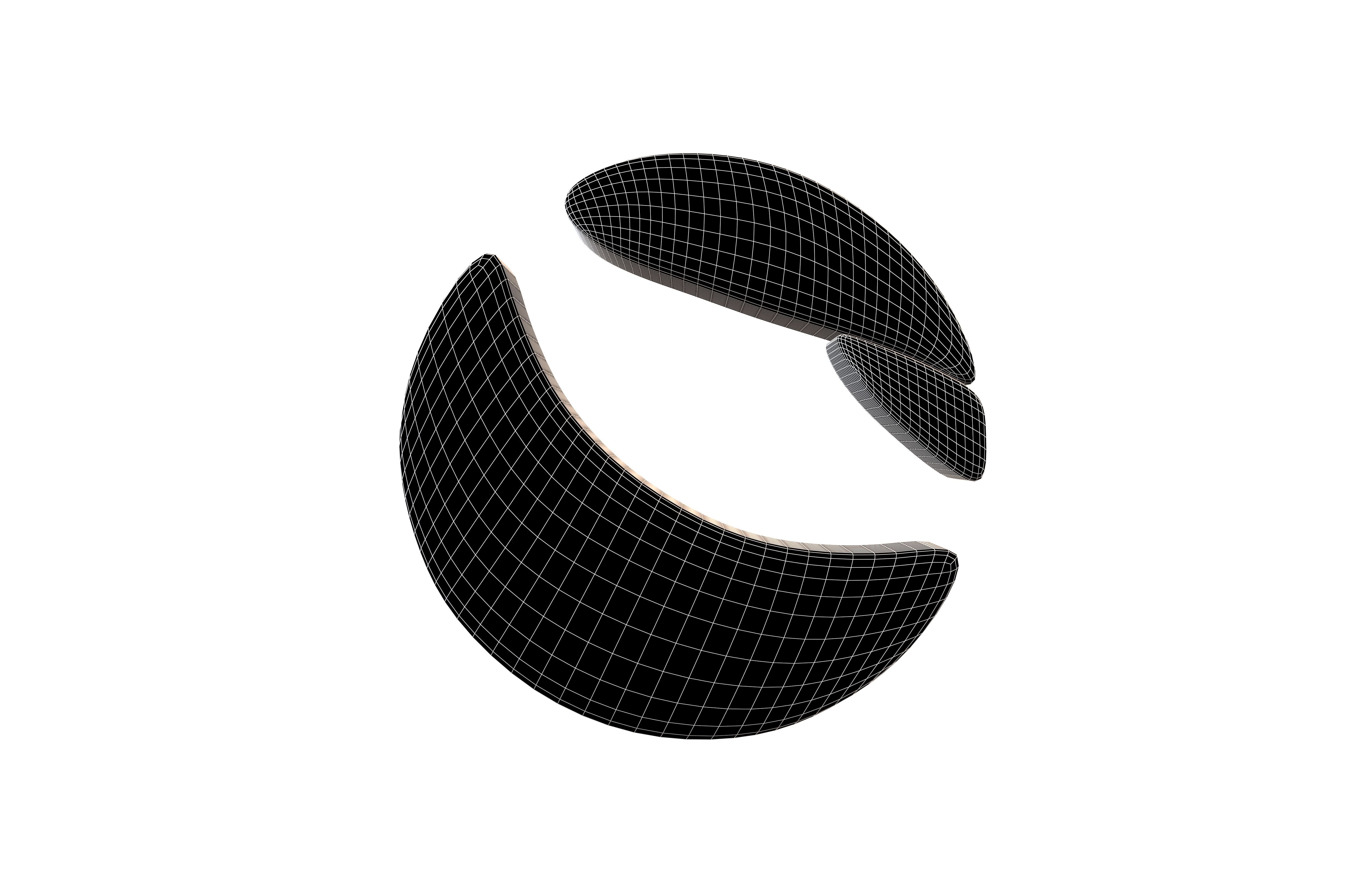 Terra Coin v2 003 Low-poly 3D model_6