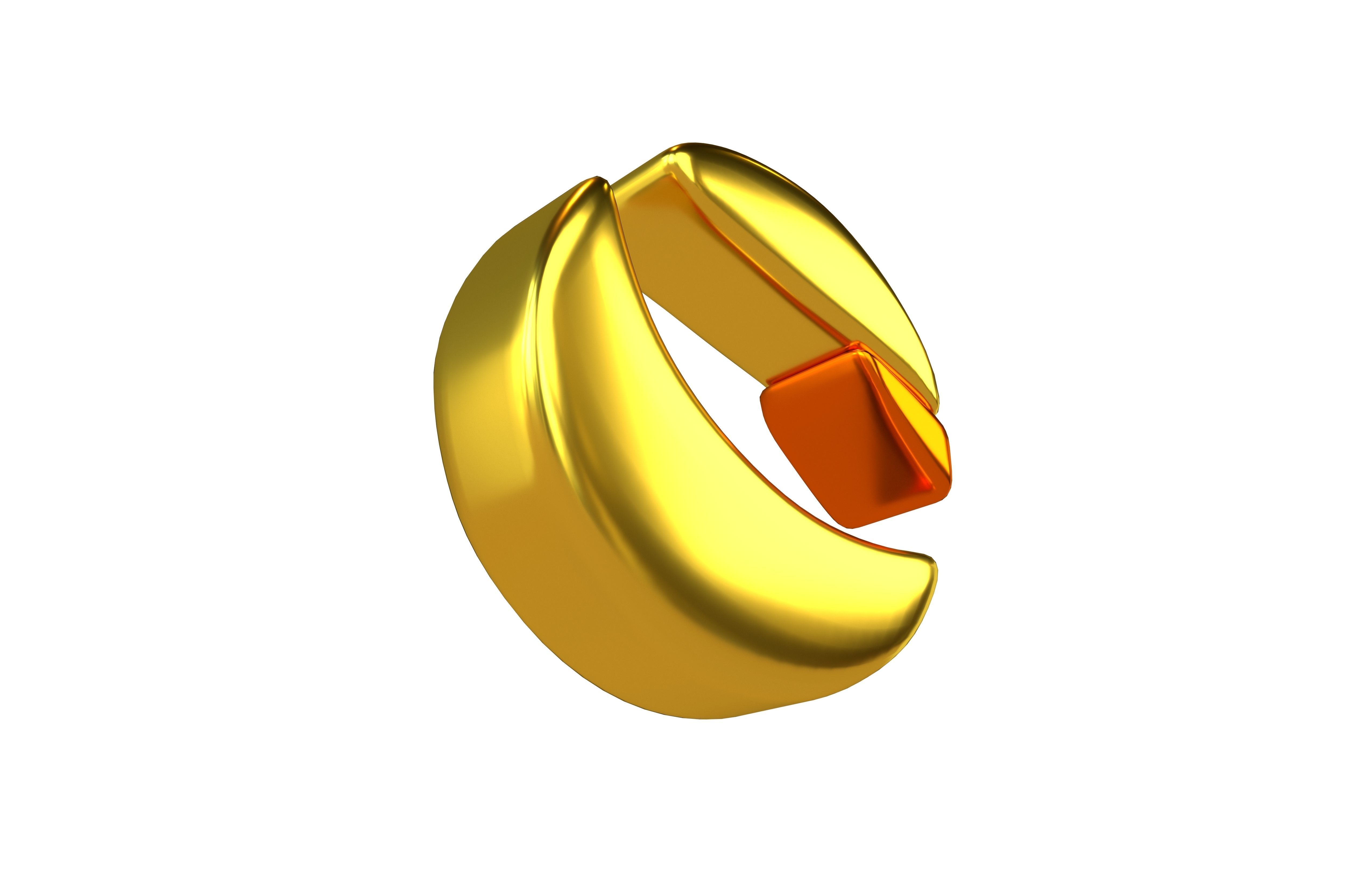 Terra Coin v2 003 Low-poly 3D model_3