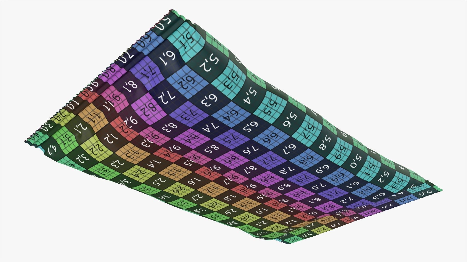 Small snack package mockup 04 3D model_10