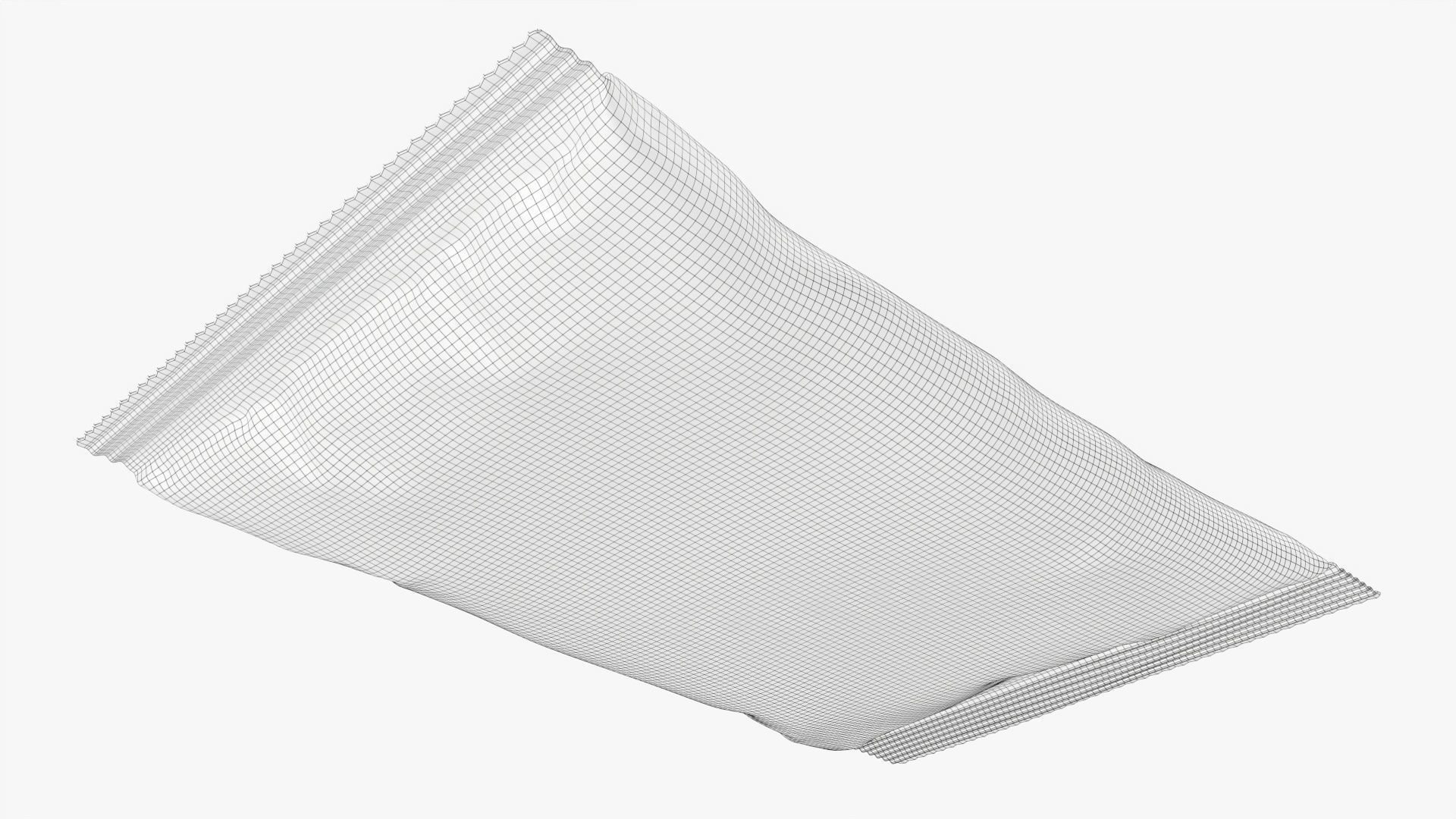 Small snack package mockup 04 3D model_7