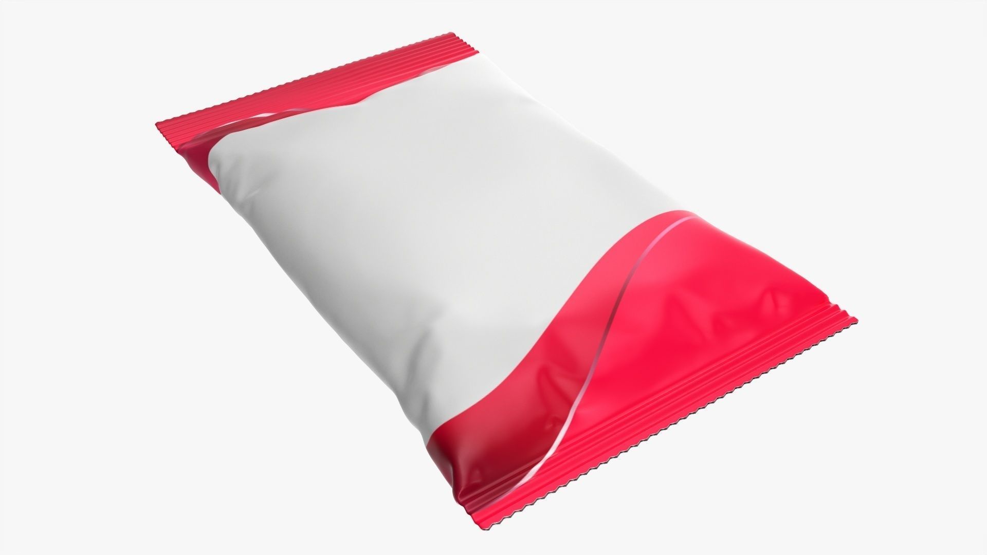 Small snack package mockup 04 3D model_1