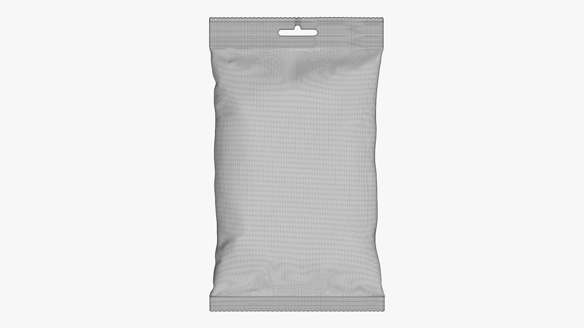 Small snack package mockup 05 hanging 3D model_8