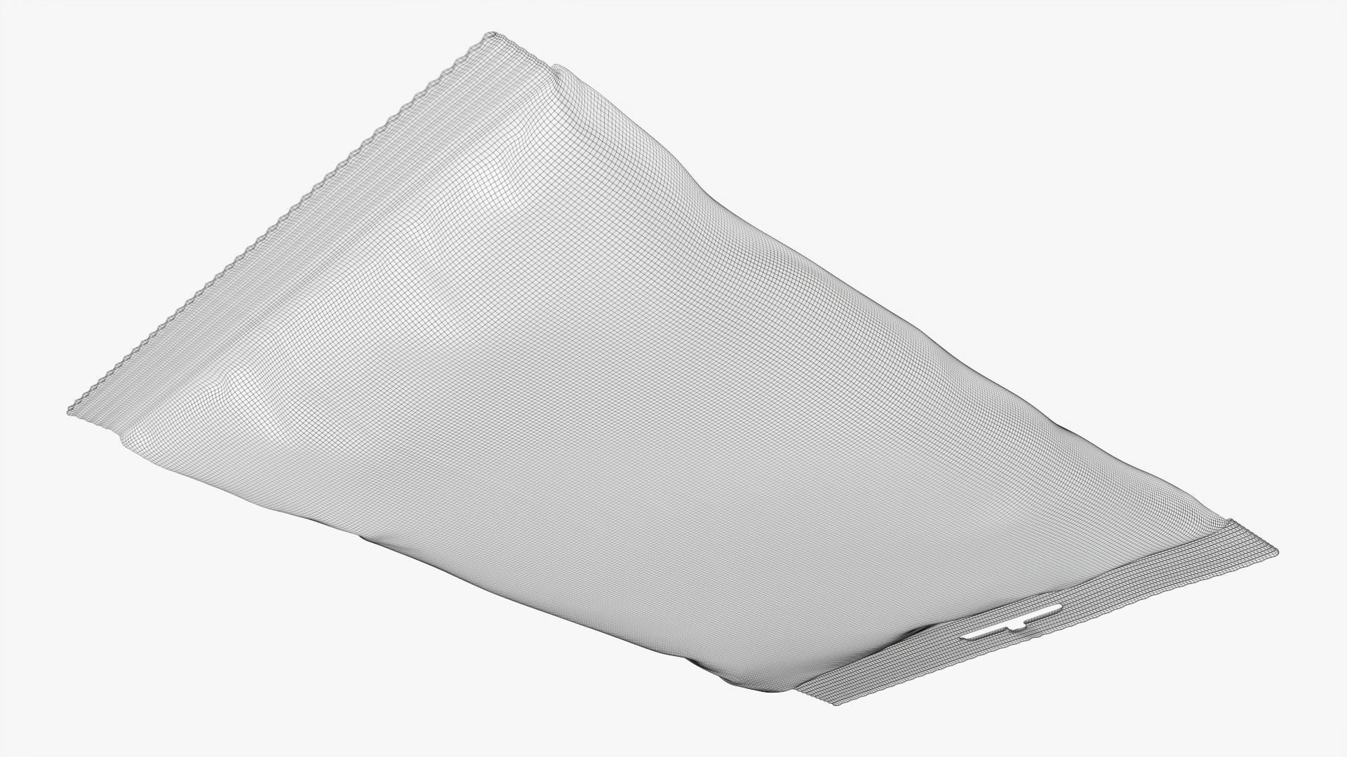 Small snack package mockup 05 hanging 3D model_7