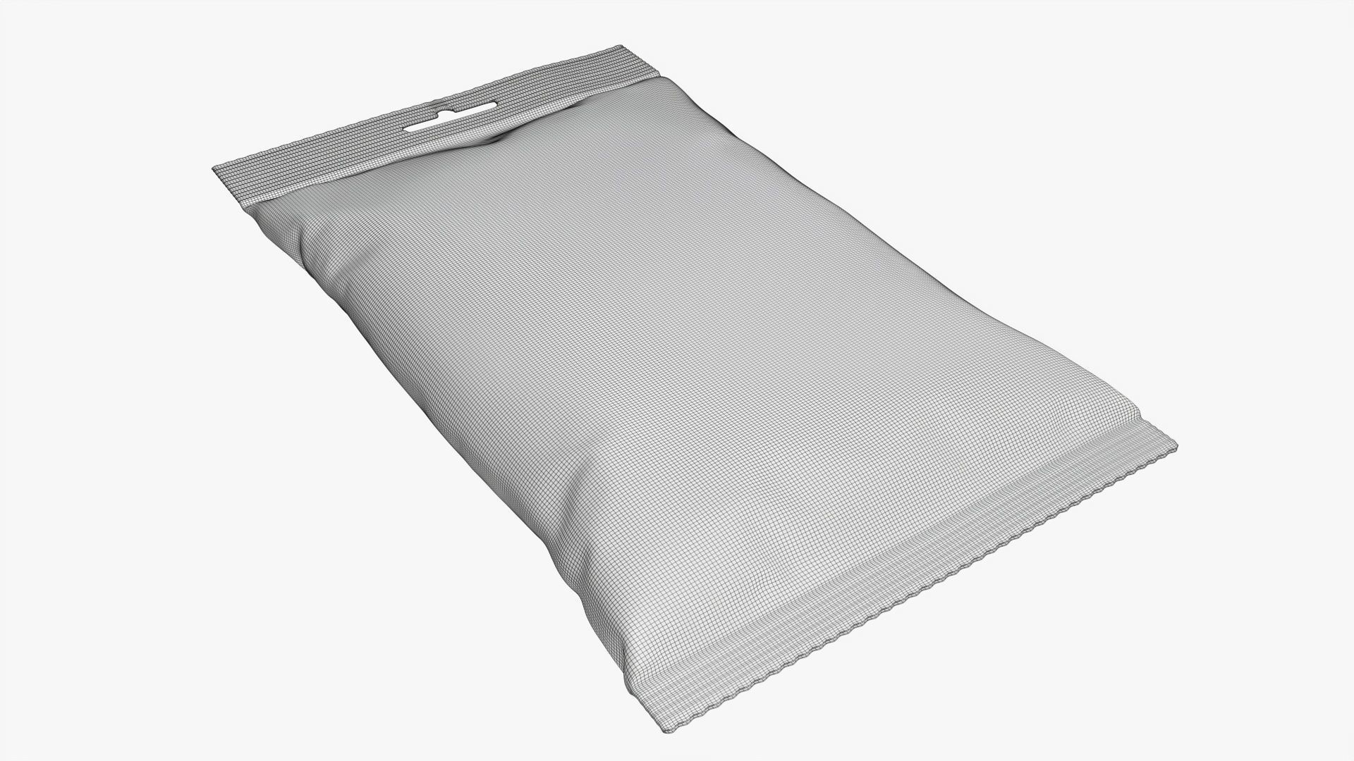 Small snack package mockup 05 hanging 3D model_6