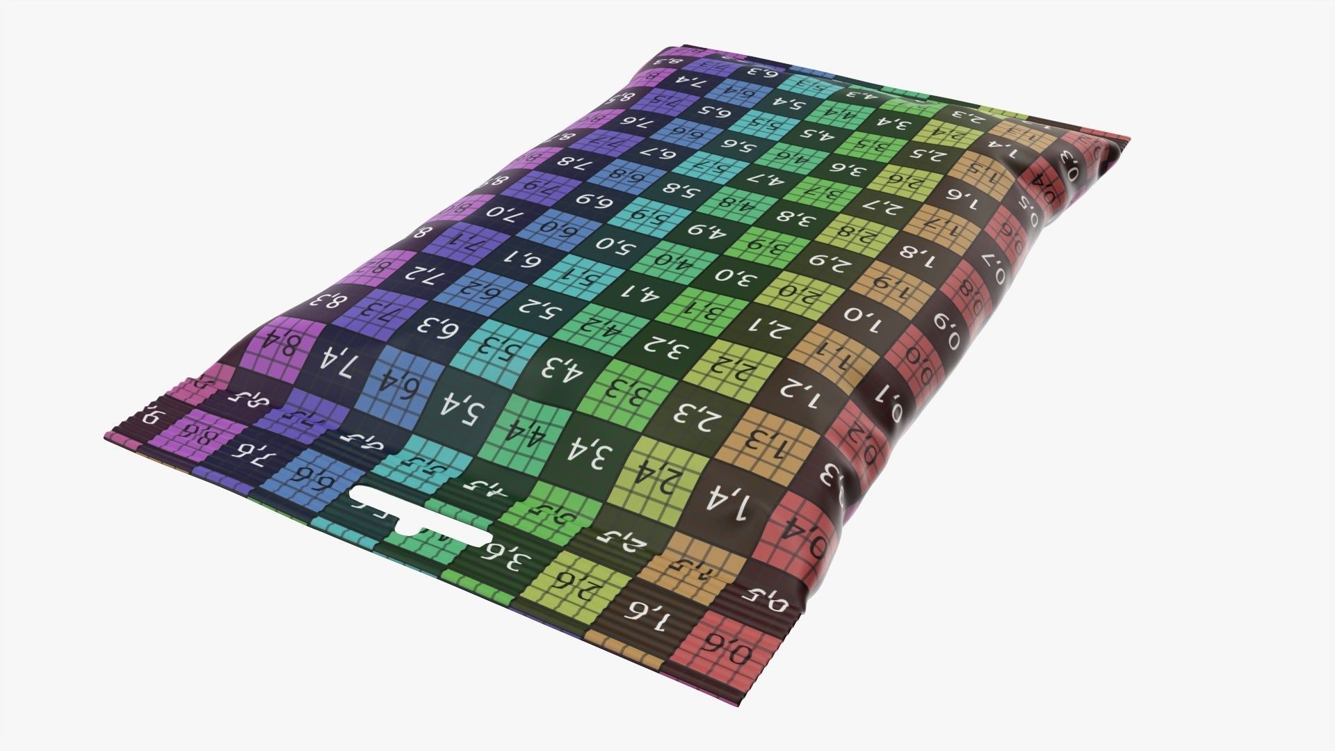 Small snack package mockup 06 hanging 3D model_11